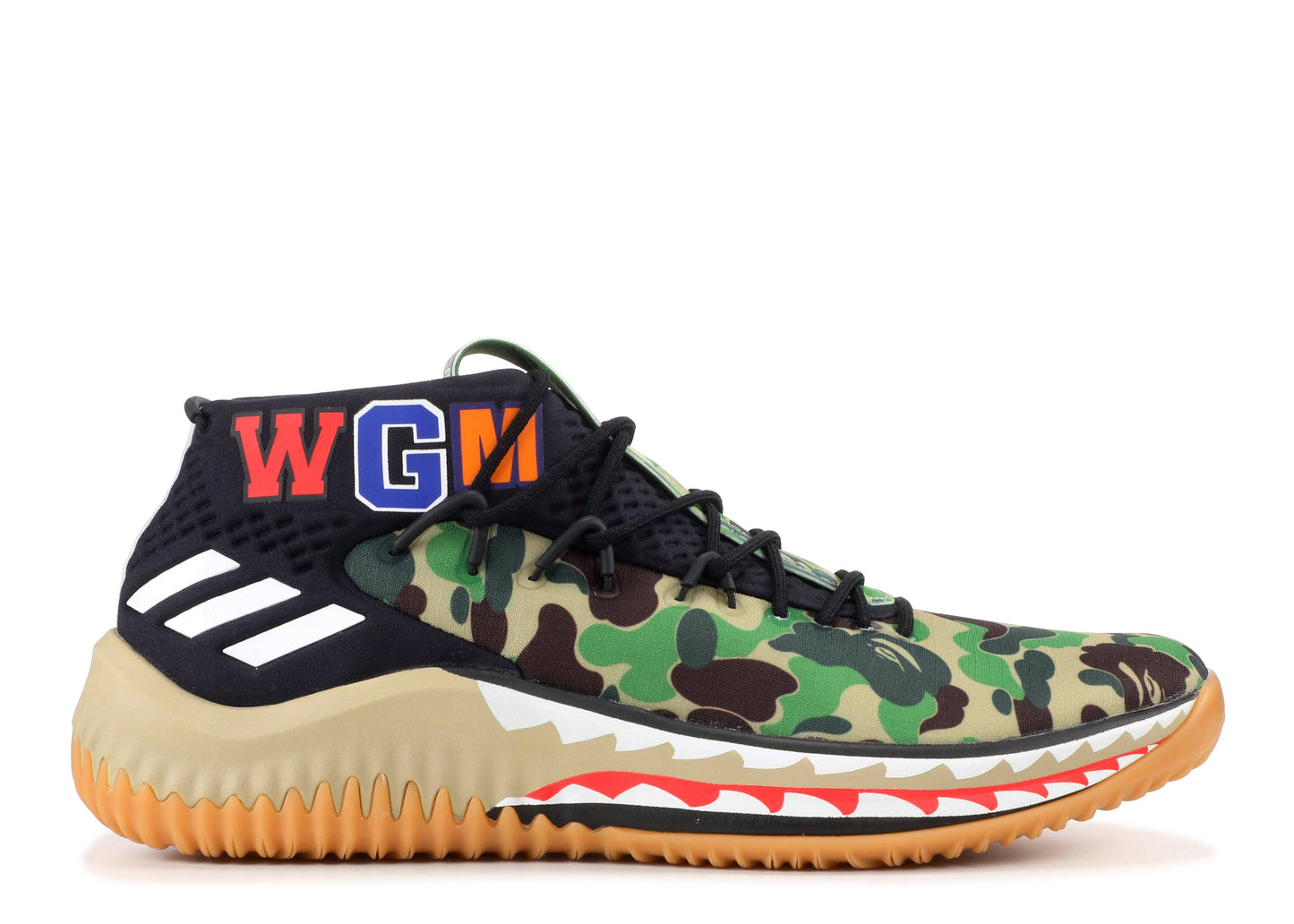 DS A Bathing Ape x Dame 4 Green Camo