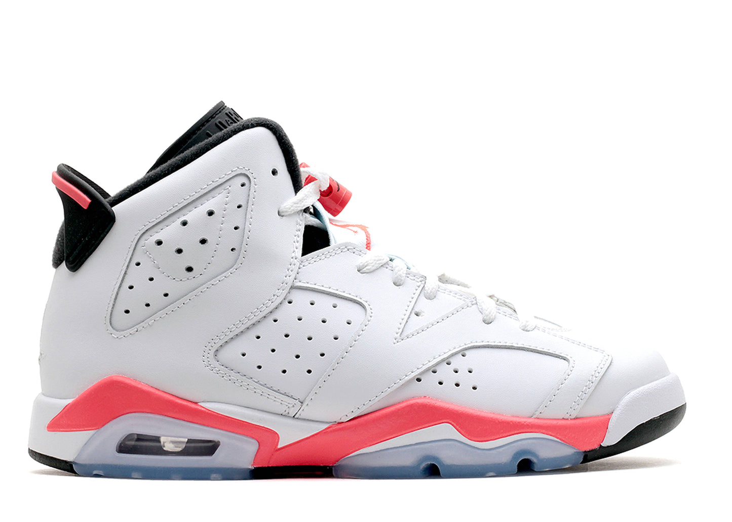Air Jordan 6 Retro BG White Infrared 2014