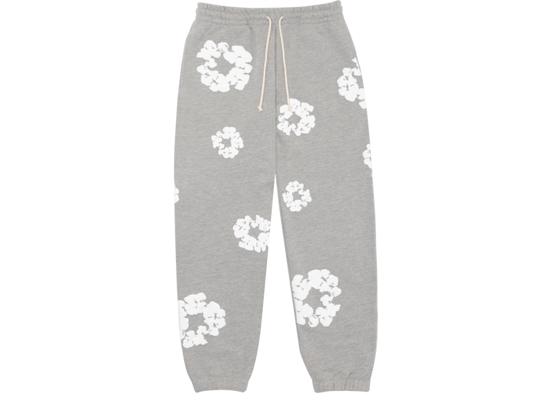 Denim Tears The Cotton Wreath Sweatpants  Grey